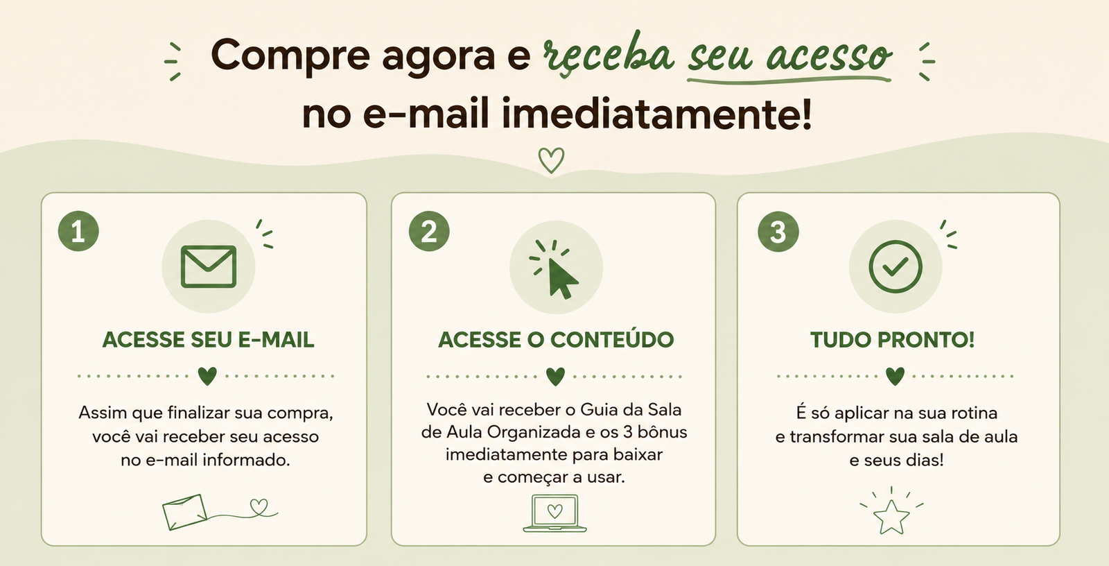Compre agora e receba seu acesso no e-mail imediatamente
